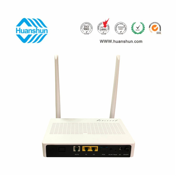 HSO2002GVW G/EPON ONU（1GE+1FE+VOIP+2*2WIFI 外置天线）